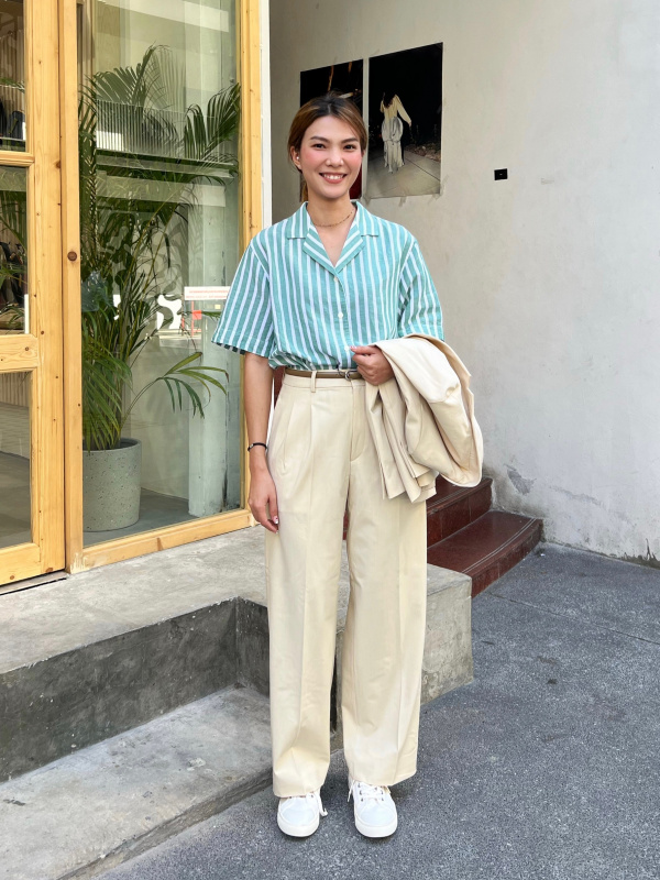 Uniqlo + Pleated Wide Pants