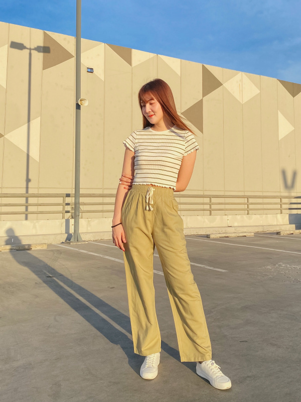 Uniqlo on sale linen pant