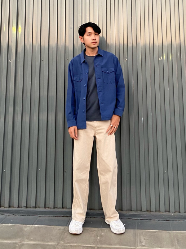 Uniqlo shirt outlet jacket