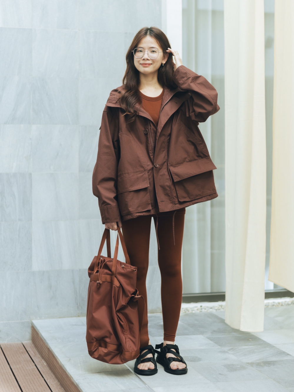 Check styling ideas for「UNIQLO U Relaxed Parka、UNIQLO U Pleated