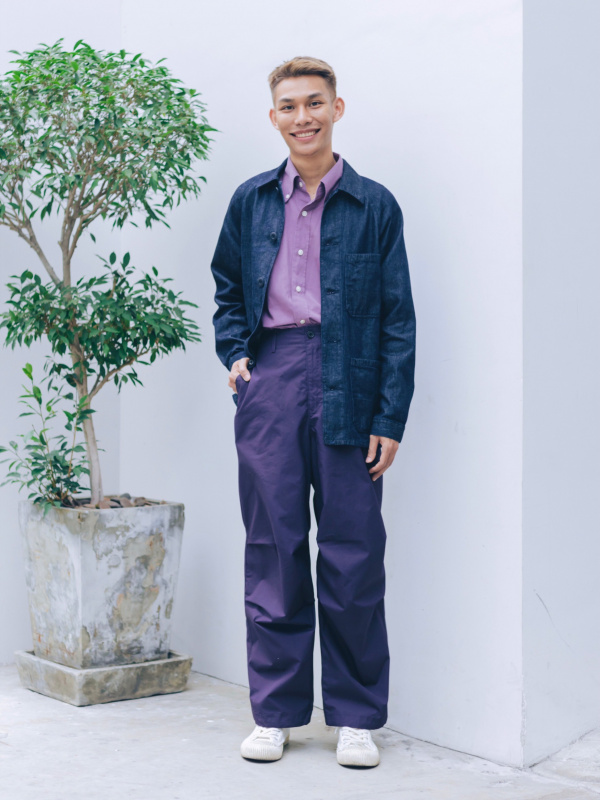 U WIDE FIT PARACHUTE PANTS