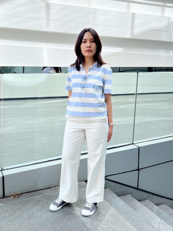 Uniqlo polo shop shirt womens