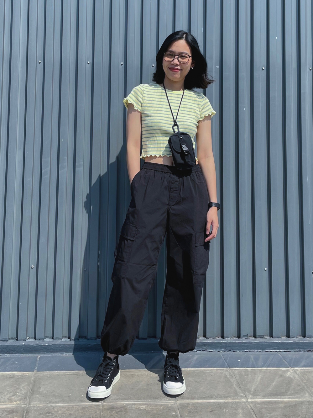 Check styling ideas for「Cotton Baggy Pants」