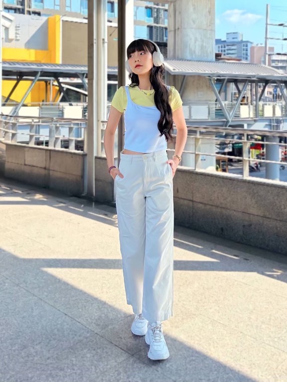 Check styling ideas for「Cotton Baggy Pants」