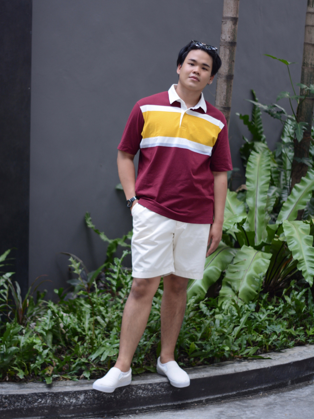 Polo clearance striped shorts