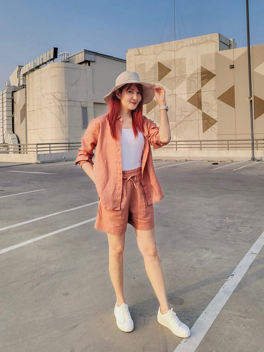 Check styling ideas for「UV Protection Wide Brim Hat、Faux Leather