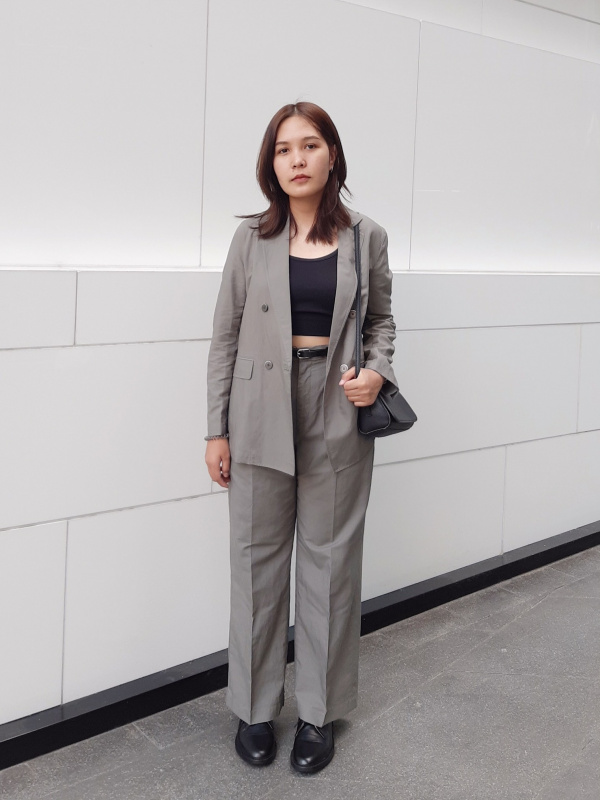 Uniqlo cheap linen blazer