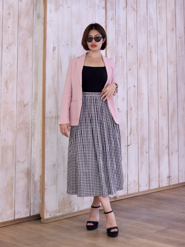 Uniqlo shop gingham skirt