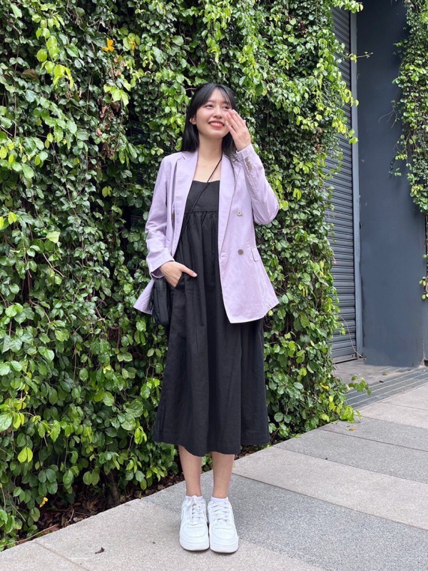 Uniqlo linen shop blazer