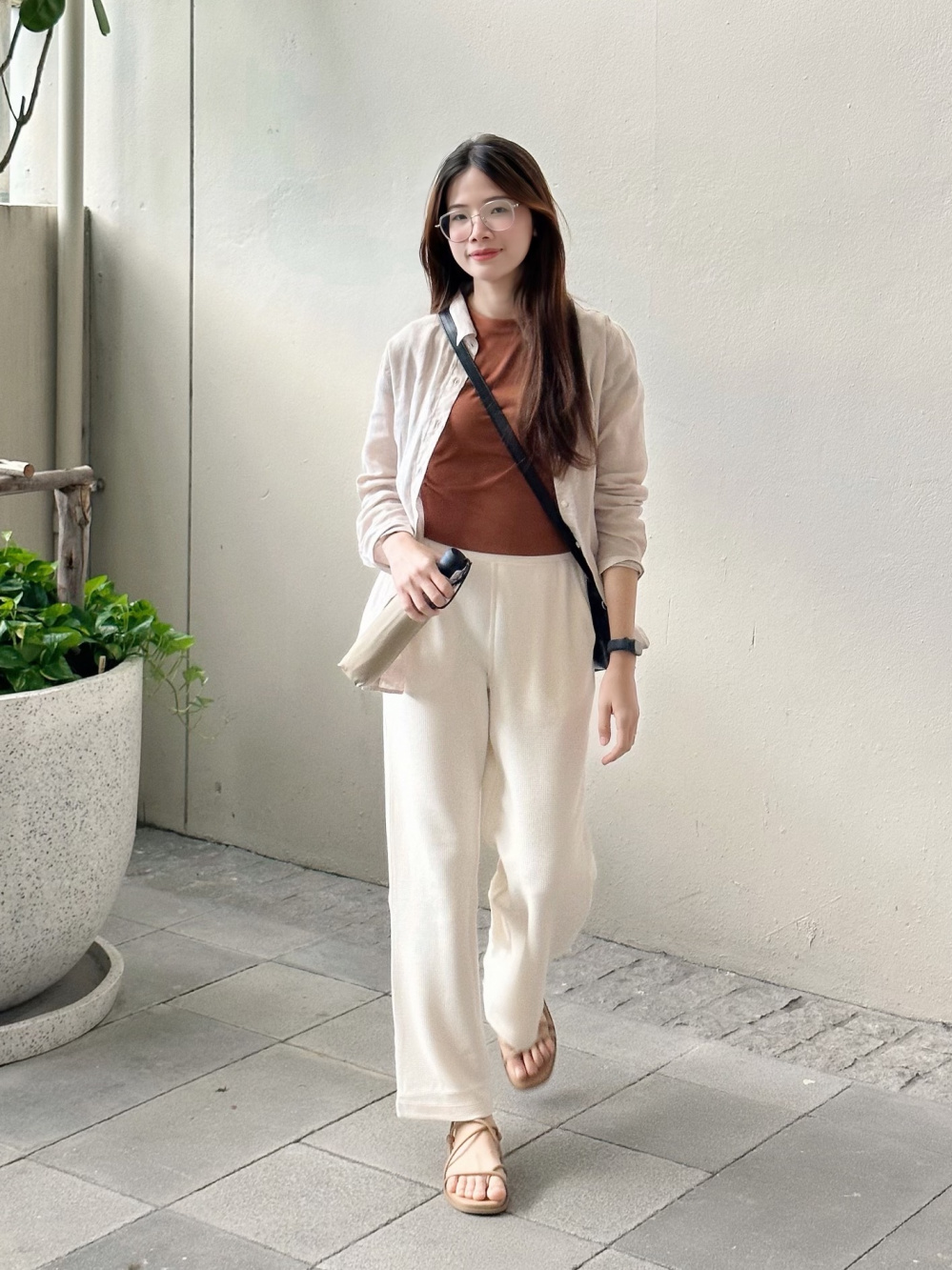 Check styling ideas for「Ultra Stretch Waffle Pants」