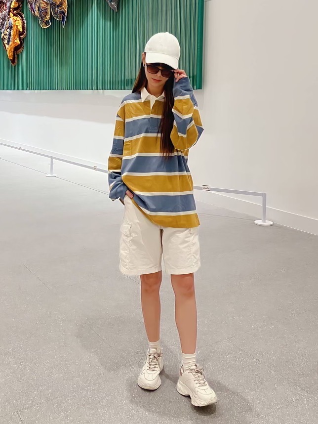 Check styling ideas for「Cargo Shorts、Drawstring Bag」 UNIQLO TH