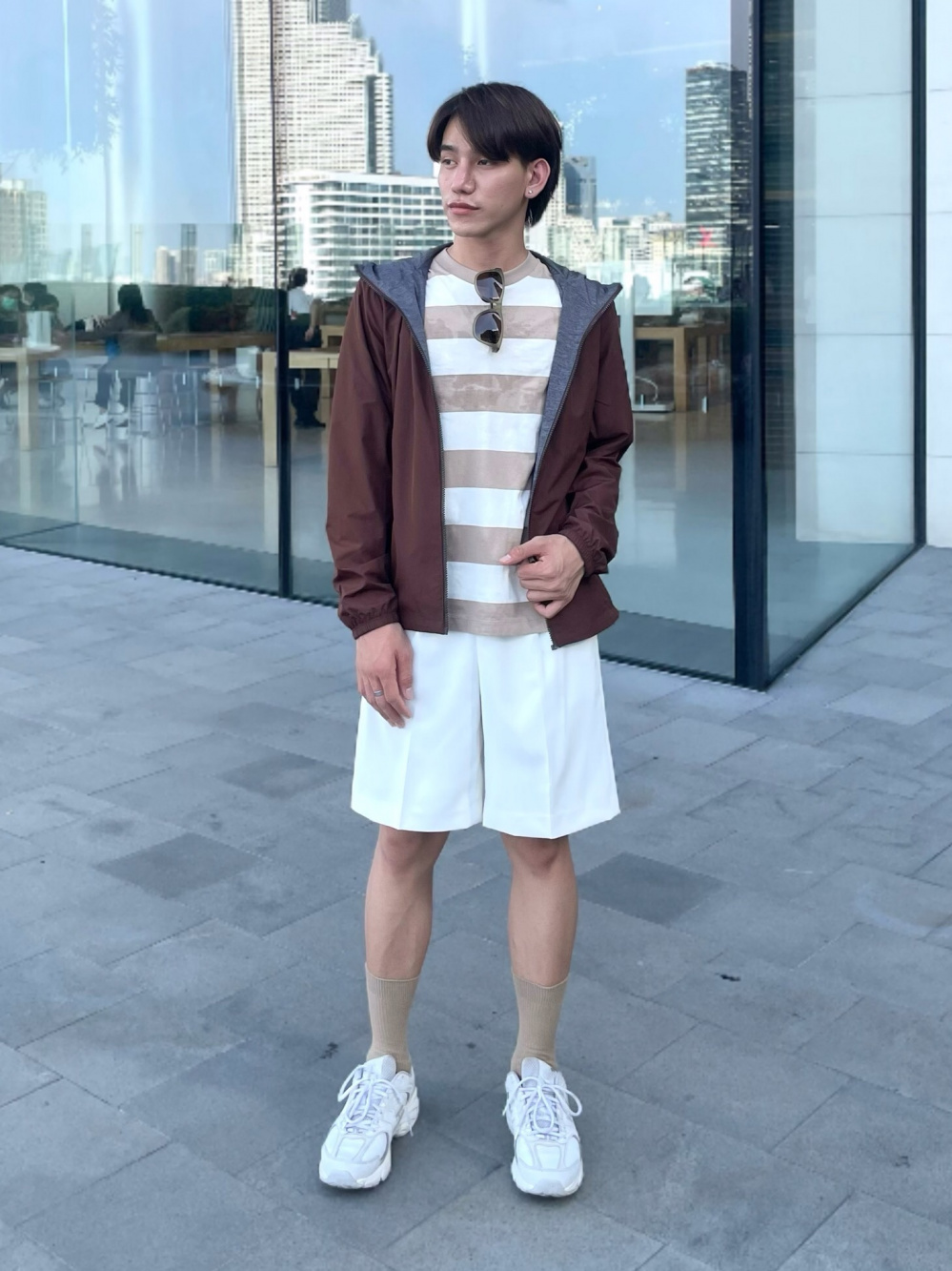 Check styling ideas for「Linen Blend Jacket、Linen Blend Sleeveless