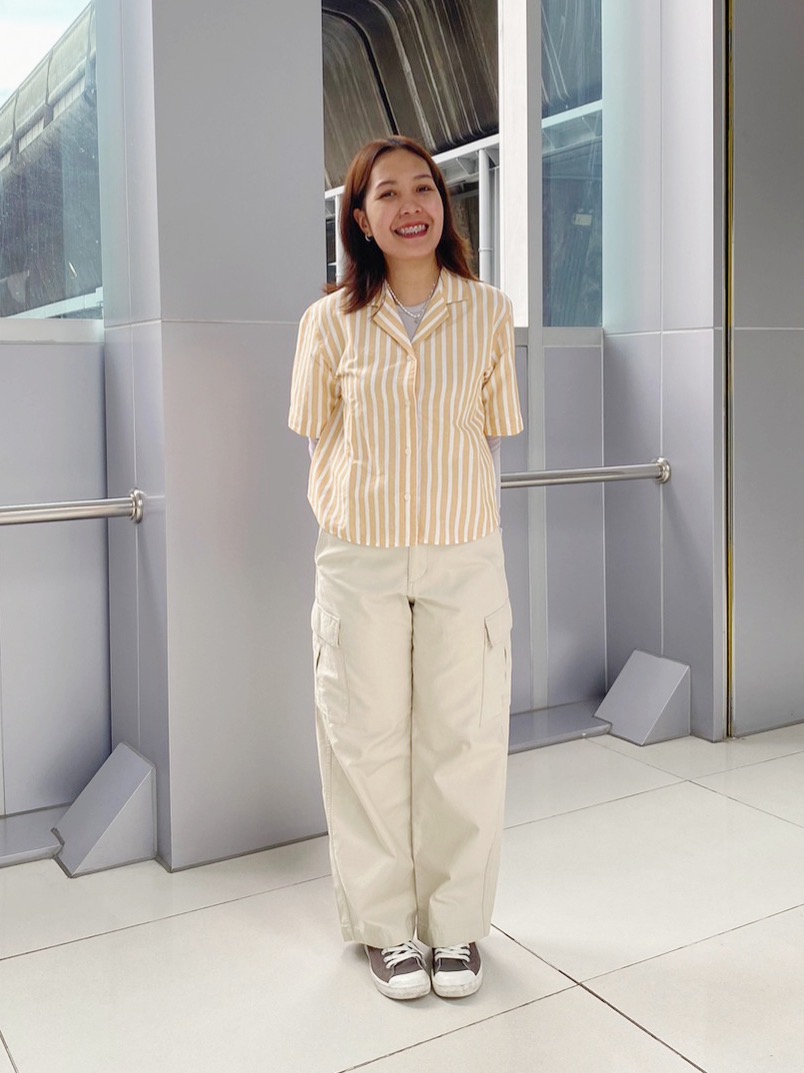 Check styling ideas for「Wide Straight Cargo Pants」