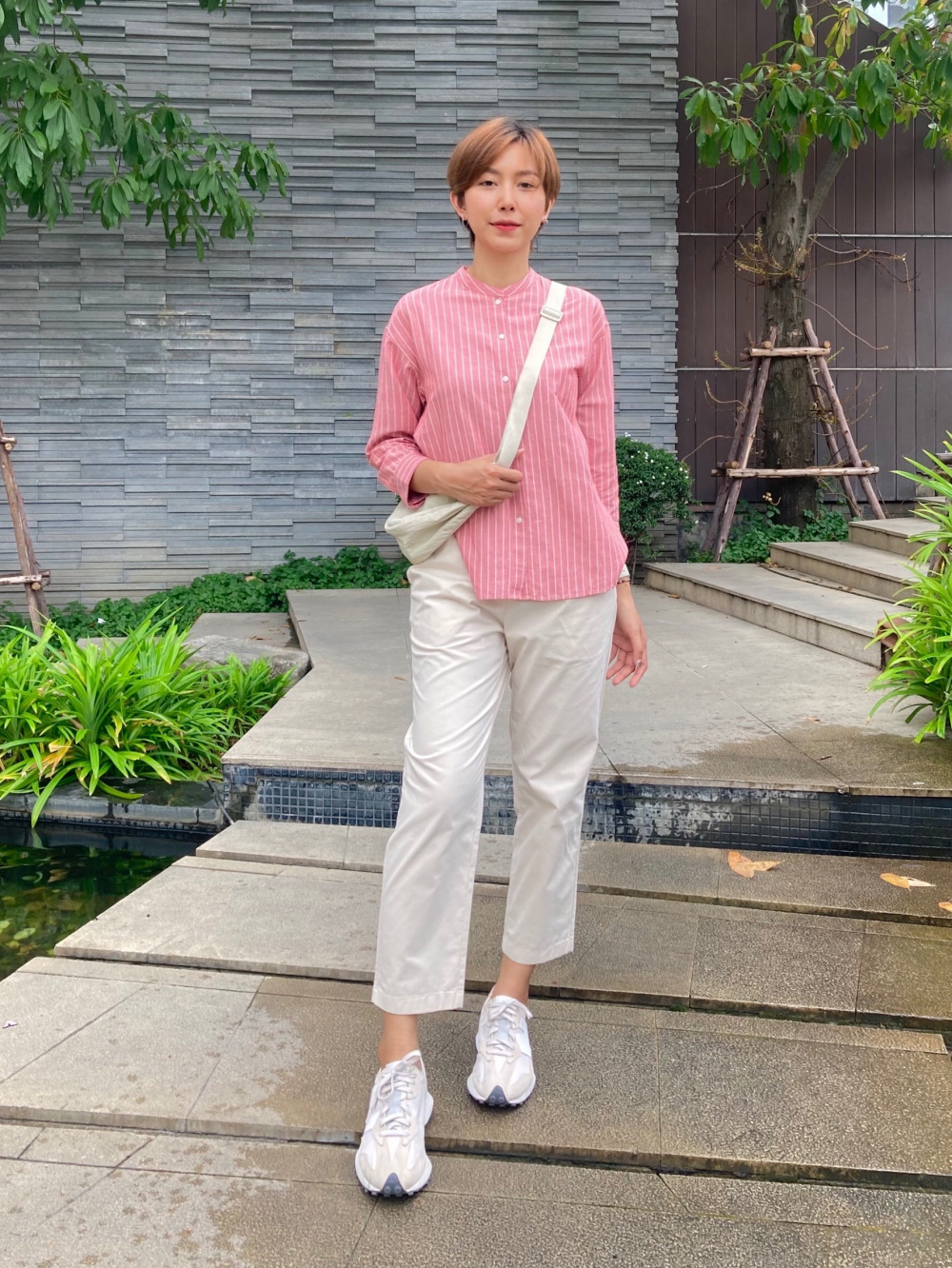 Check styling ideas for「Cotton Relaxed Ankle Pants」