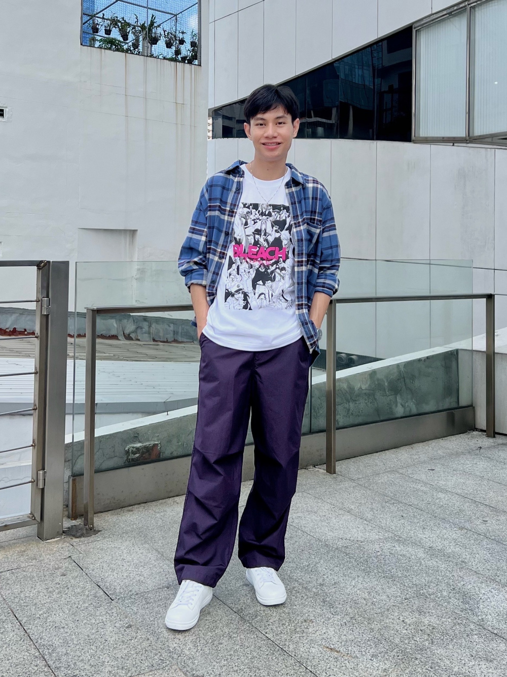 Check styling ideas for「U Wide Fit Parachute Trousers」