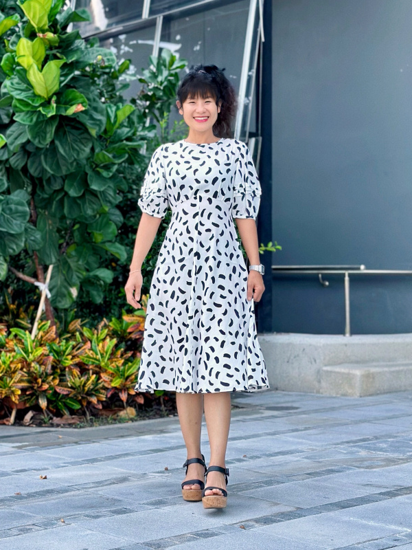 Uniqlo gingham outlet dress