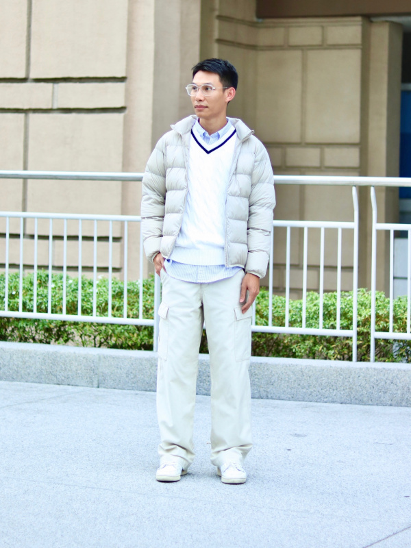 Uniqlo white sales down jacket