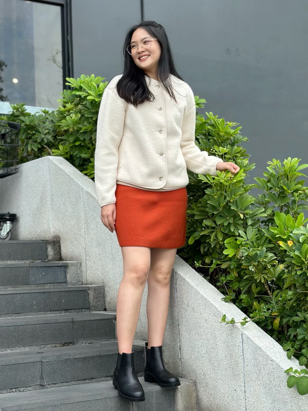 Uniqlo sweater clearance skirt