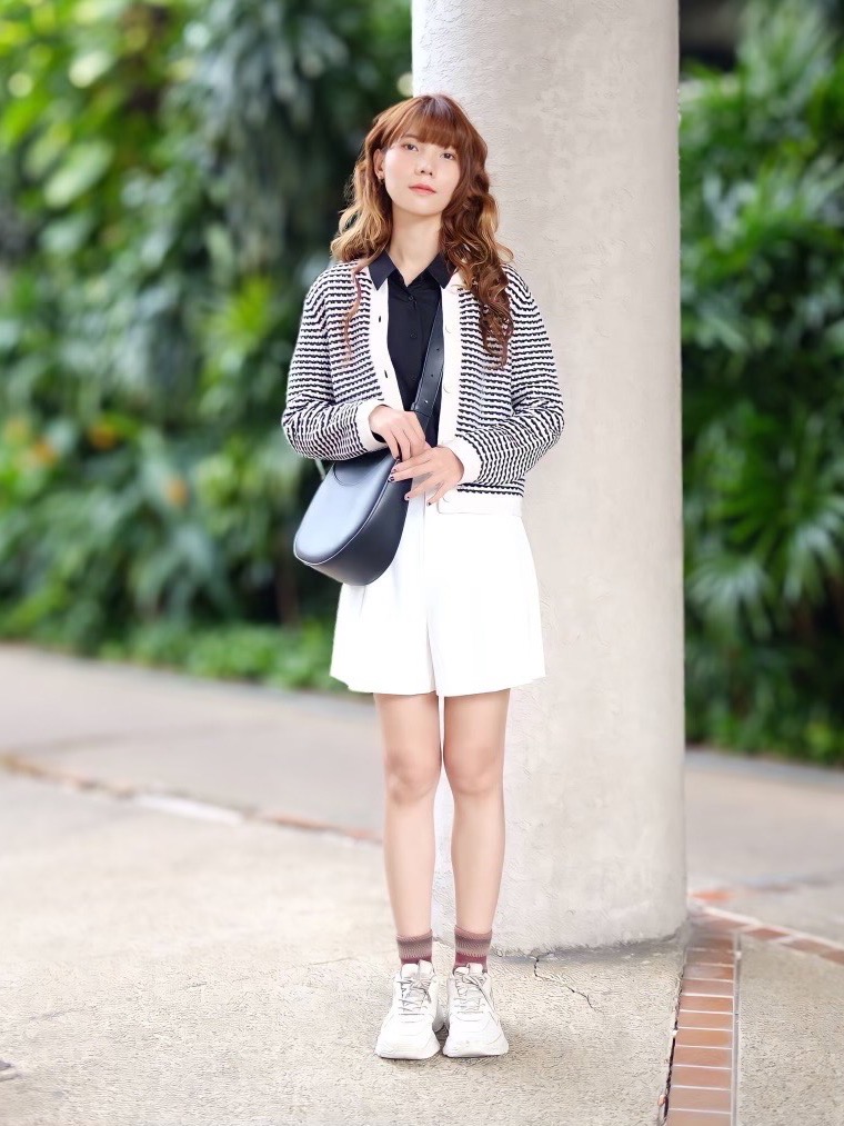 Check styling ideas for「Rayon Long-Sleeve Blouse、Easy Cargo Pants」