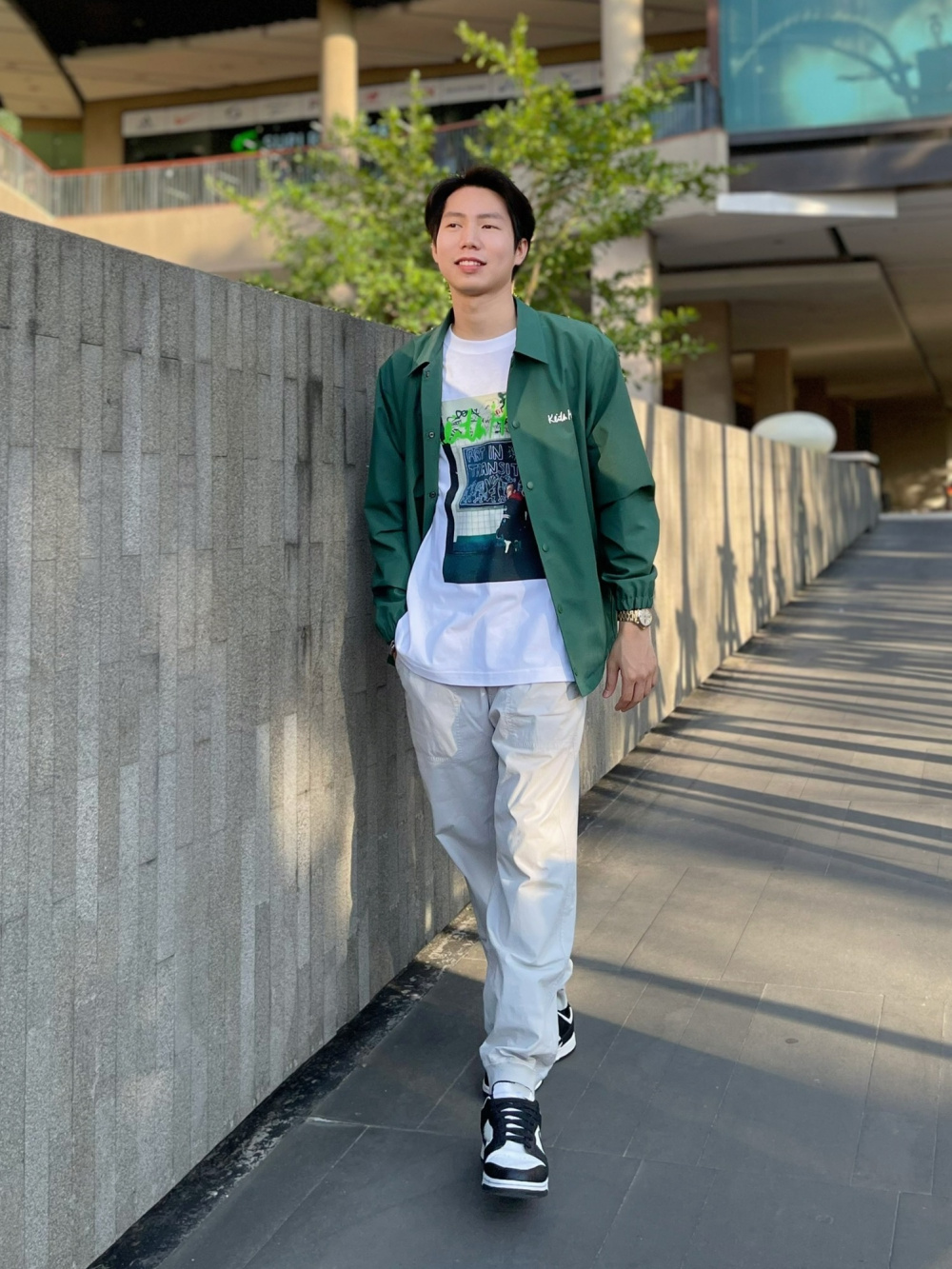 Uniqlo u shop coach jacket