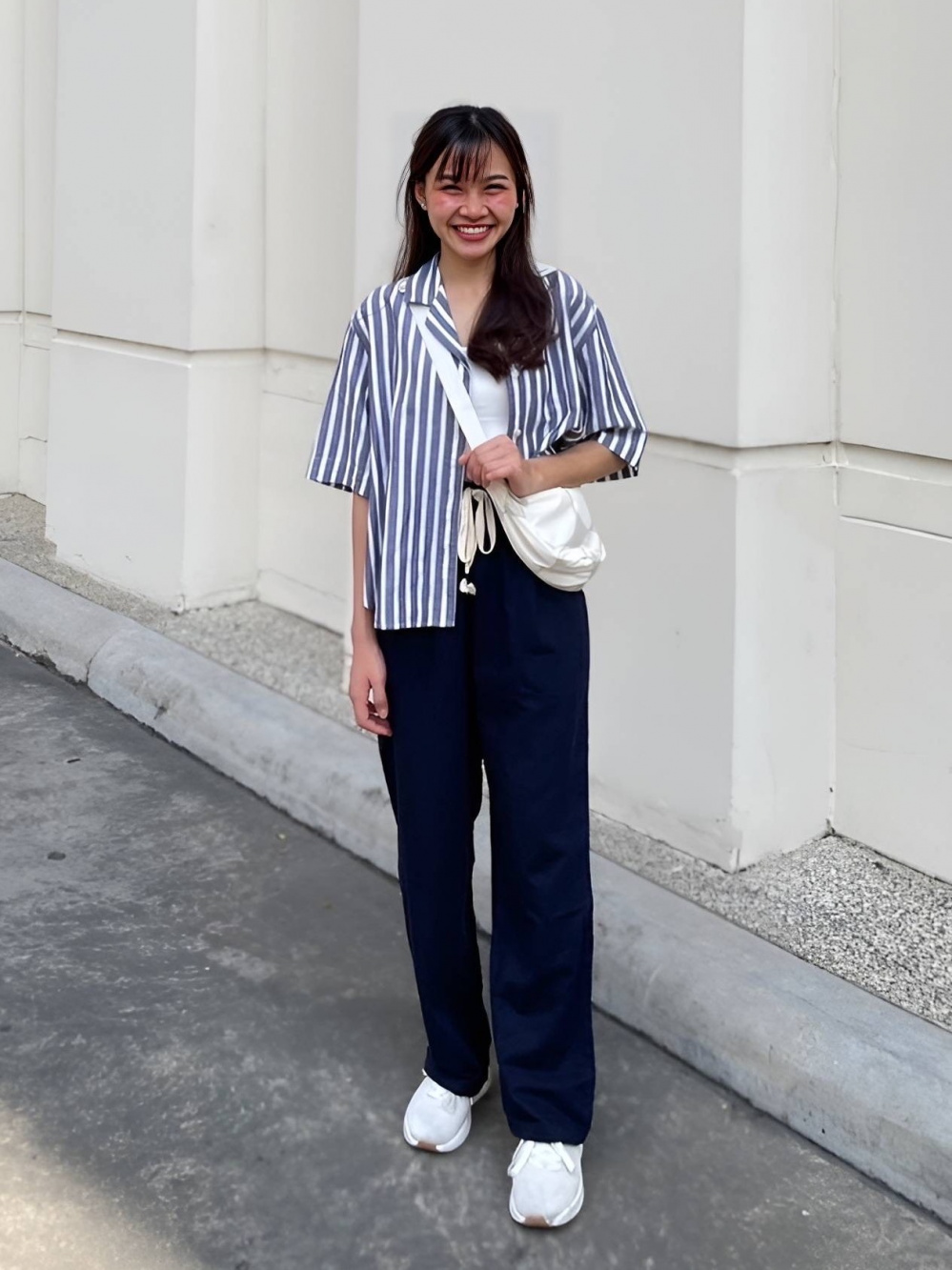 Check styling ideas for「Linen Blend Easy Pants」