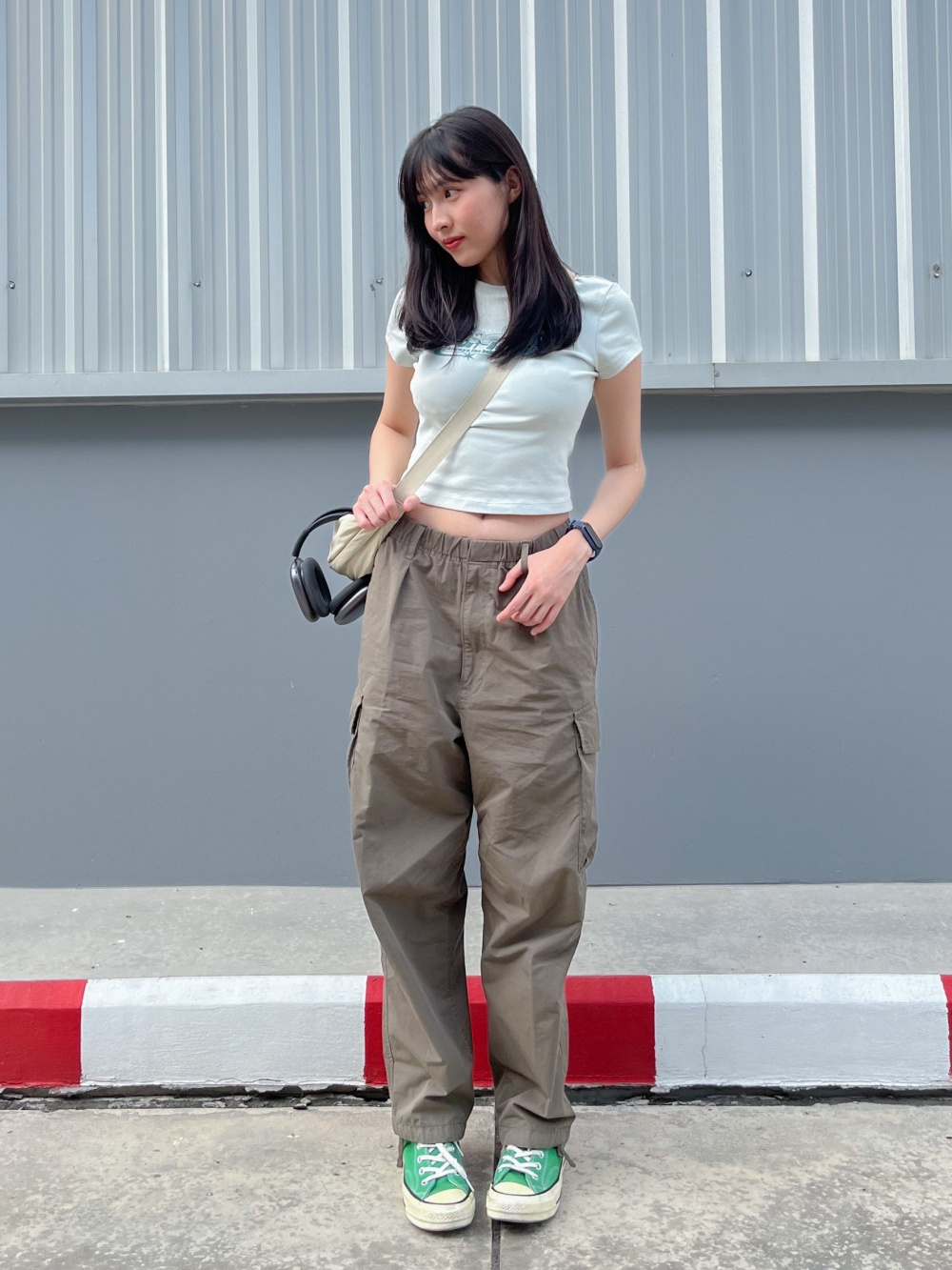 Check styling ideas for「Jersey Relaxed Jacket、Parachute Pants