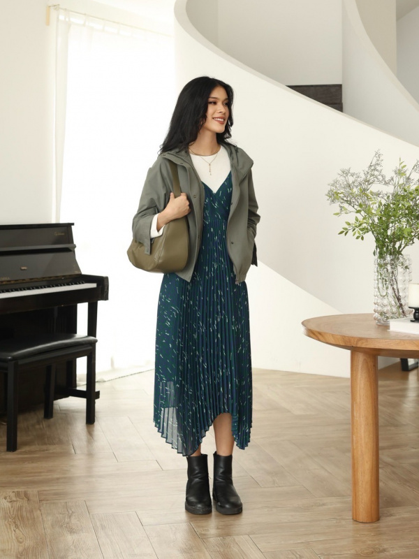 pleated camisole dress uniqlo Check styling ideas forPleated Camisole Dress| UNIQLO VN
