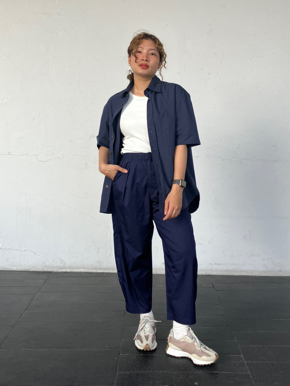 Styling parachute pants 🫶🏼 #midsizefashion #midsizegal #midsizetikto