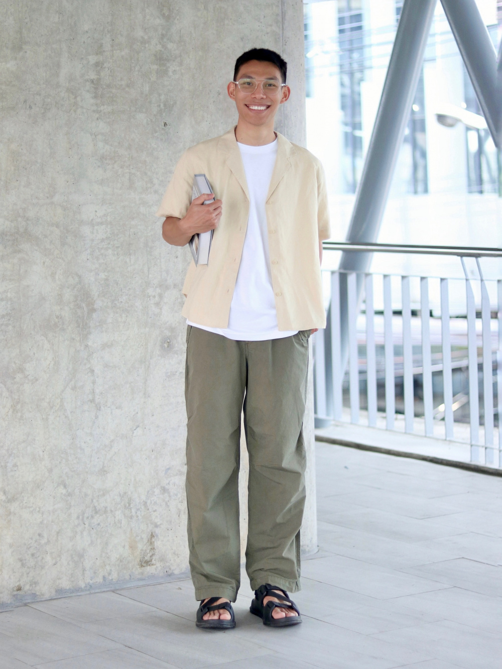Loose Long Sleeve Shirt Collar Ombre Fashion Regular Shirt