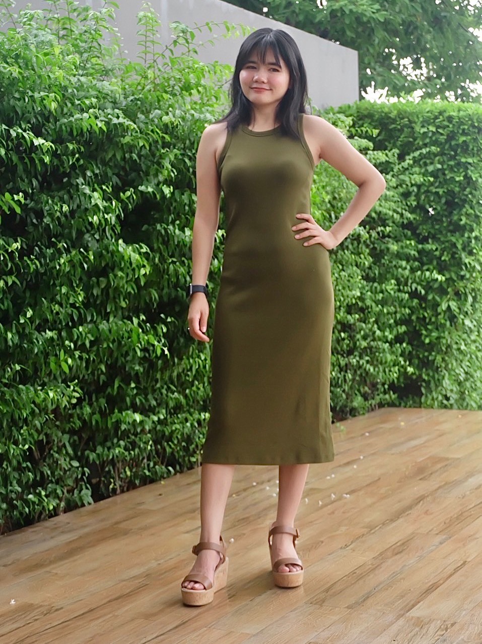 Check styling ideas for Ribbed Bra Sleeveless Dress UNIQLO PH