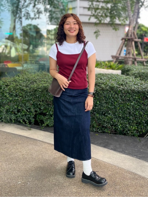 Check styling ideas for「Shirring Skirt、Mini Short Sleeve T