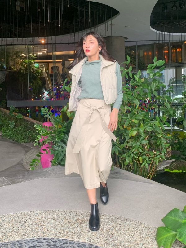 foufou trench flare skirt 2.0（foufou Trench Flare Skirt