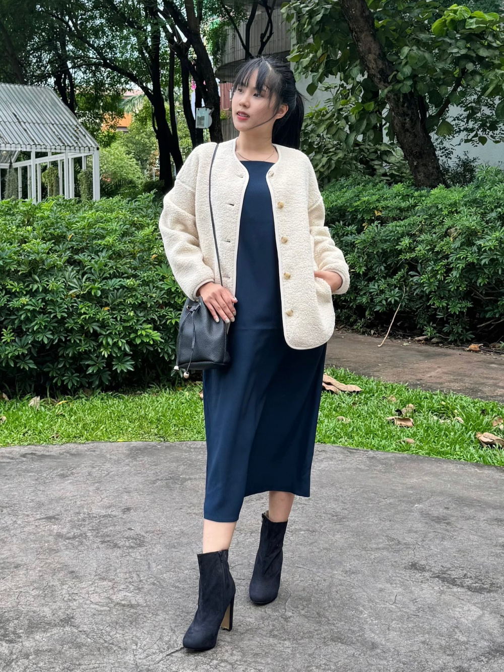 Check styling ideas for Pile Lined Fleece Relaxed Silhouette Cardigan UNIQLO TH