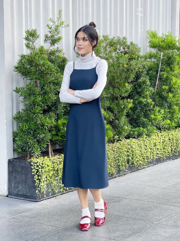 WOMEN'S DRAPE CAMISOLE DRESS | UNIQLO PH
