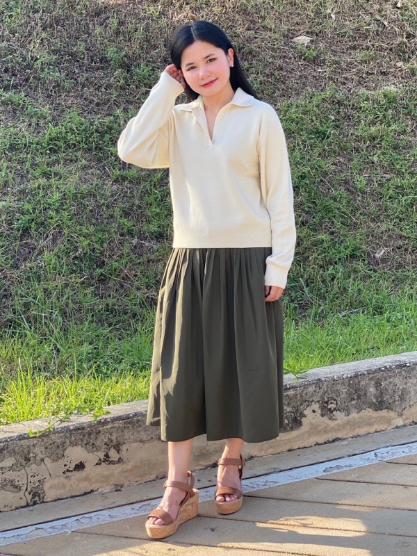 WOMEN'S VOLUME GATHER SKIRT | UNIQLO TH WOMEN'S VOLUME GATHER SKIRT | UNIQLO TH