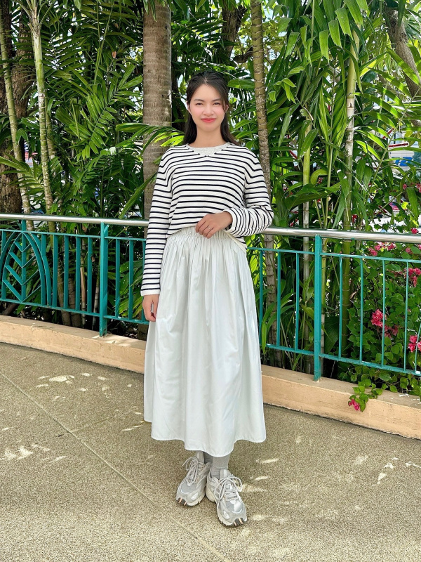 WOMEN'S VOLUME GATHER SKIRT | UNIQLO SG