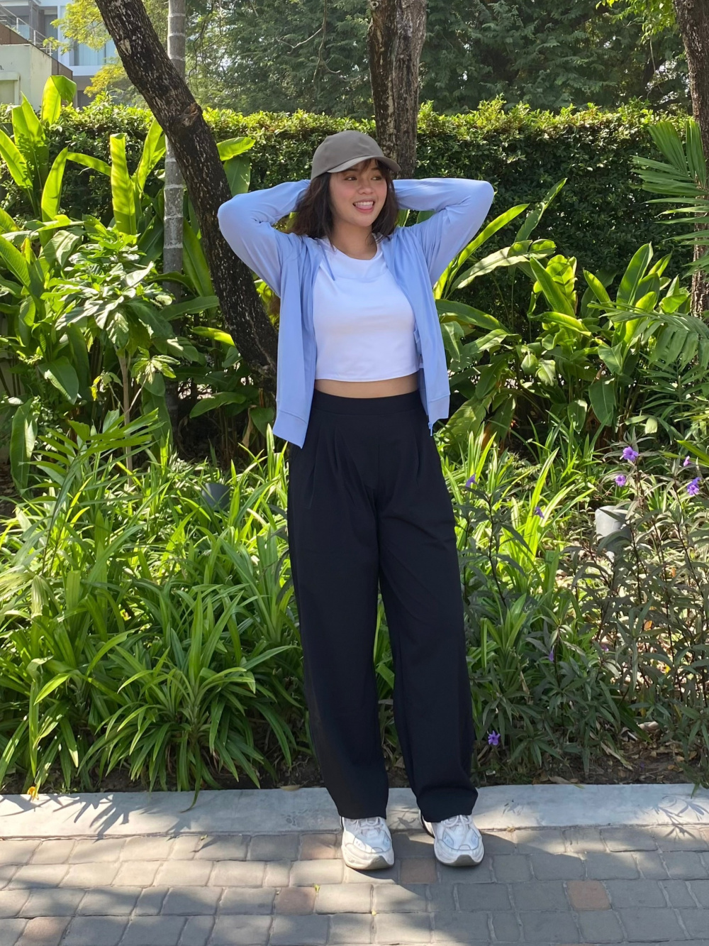 Check styling ideas for「UV Protection 2WAY Stretch Cap」| UNIQLO IN