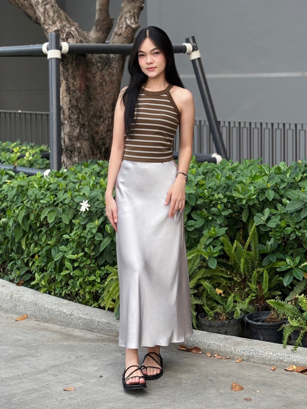 tシャツ Choker Sleeveless TEE レディース Elisa Cut Out Choker Sleeveless Top | boohoo