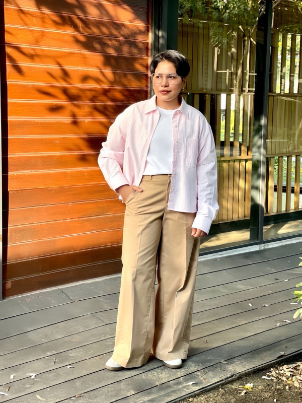 パンツ 90s OLD UNIQLO Rayon Slacks Pants. 90s Old Uniqlo Rayon Slacks Pants. Dress - flat front
