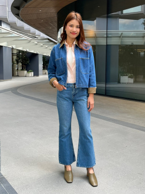 Women's Premium Linen Shirt Long Sleeve | UNIQLO IN