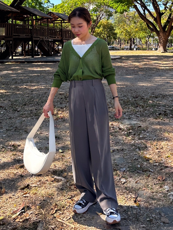女裝垂墜風打褶寬褲| UQ 搜尋