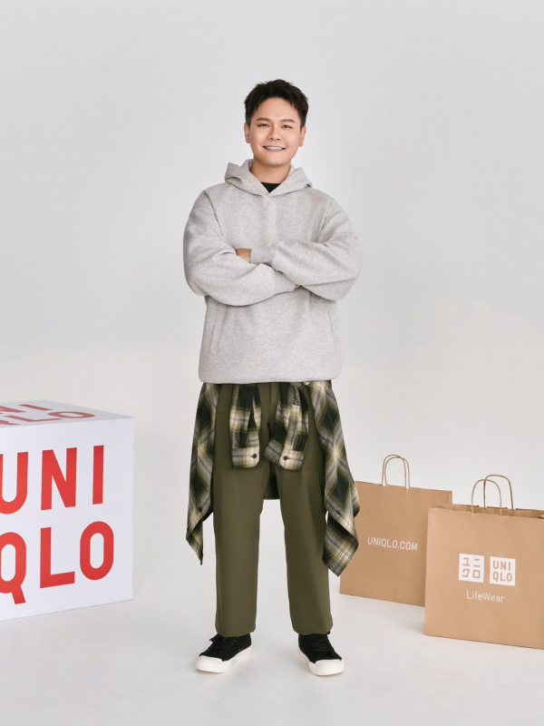 「AIRism棉質寬版條紋圓領T恤(五分袖)」的穿搭靈感 | UNIQLO台灣