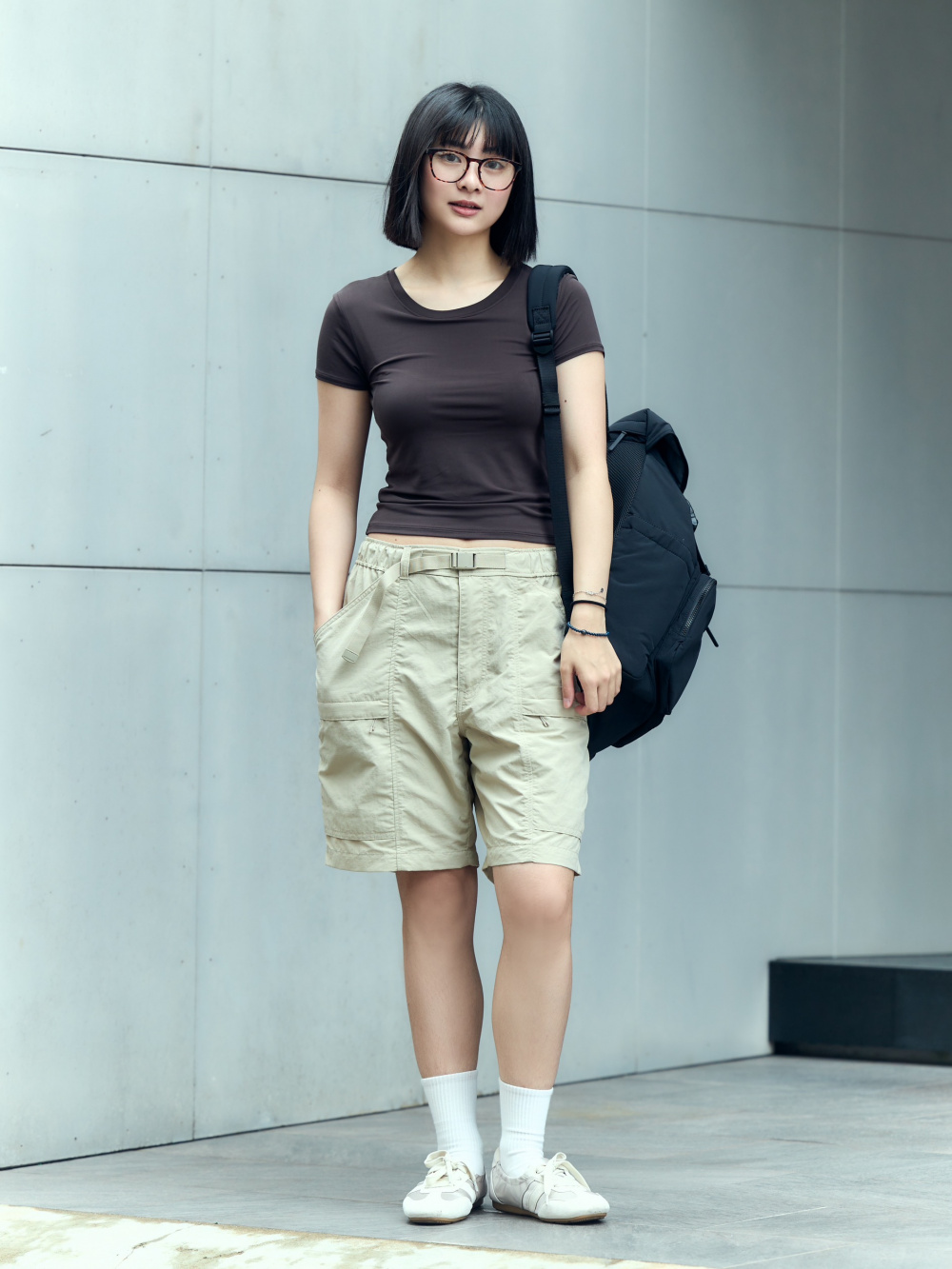 Check styling ideas for「AIRism Cotton T-Shirt、Light Denim