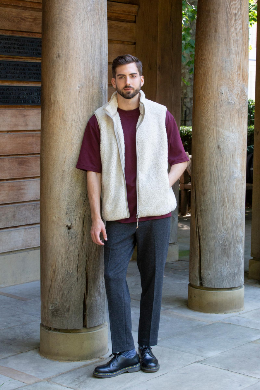 Light Pile Lined Fleece Vest