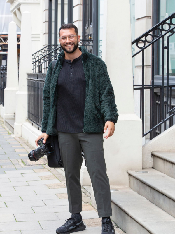 Fluffy Fleece Zipped Jacket