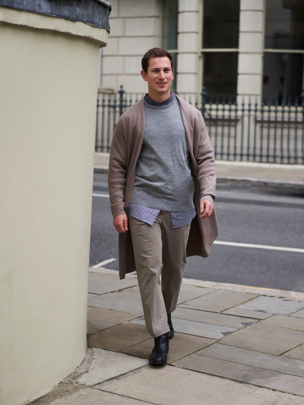 Check styling ideas for「Extra Fine Merino Knitted Long-Sleeve