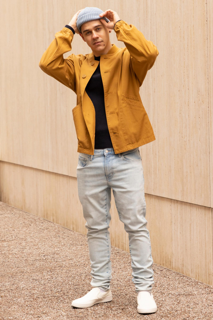 Mustard sweatshirt outlet outfit