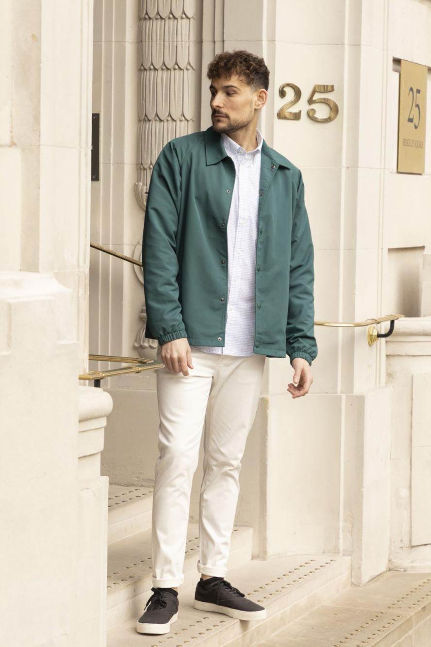 Check styling ideas for「Coach Jacket、Cotton Canvas Slip-On Shoes」| UNIQLO US