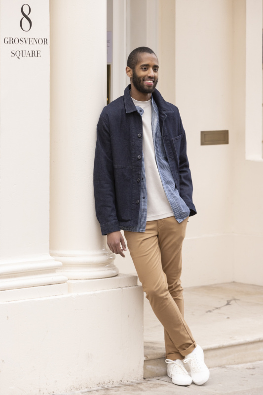 Worker store jacket uniqlo