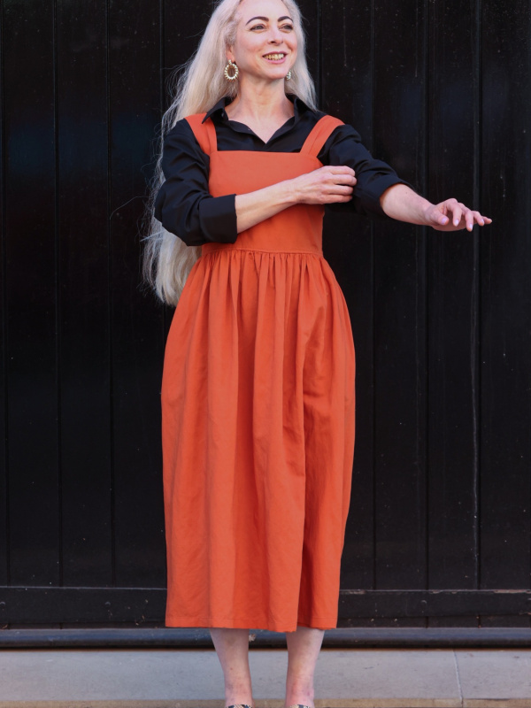 WOMEN S LINEN BLEND SHIRRING SLEEVELESS DRESS UNIQLO AU